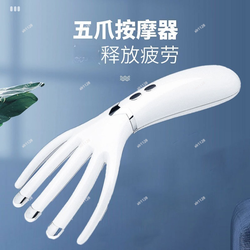 Scalp Massager Electric - Rechargeable Mini Electric Head Massager Portable