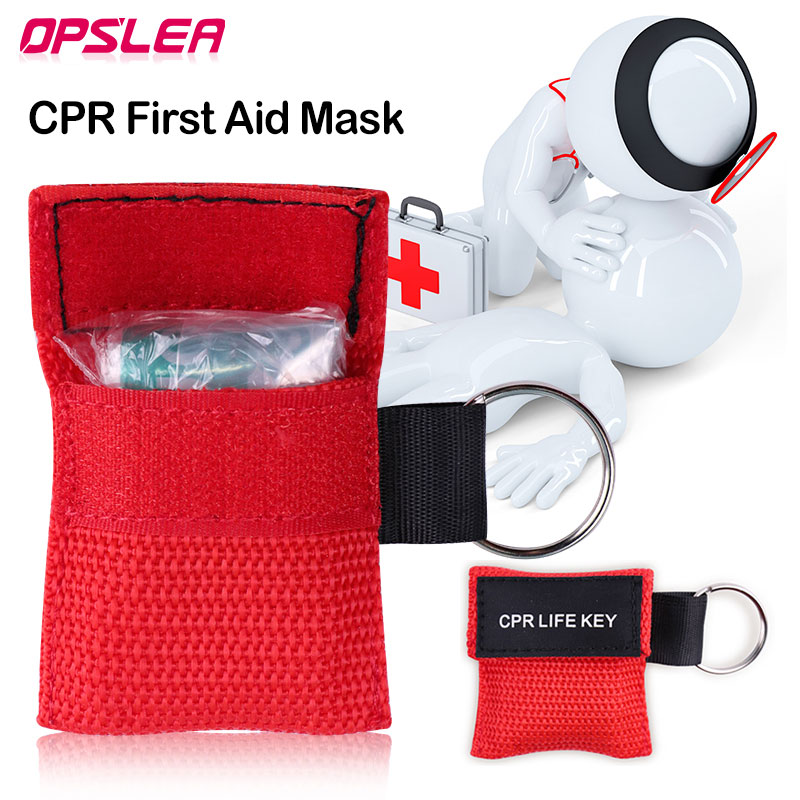 Health Wellness Products - 50pcs CPR Resuscitator Mask Portable Emergency