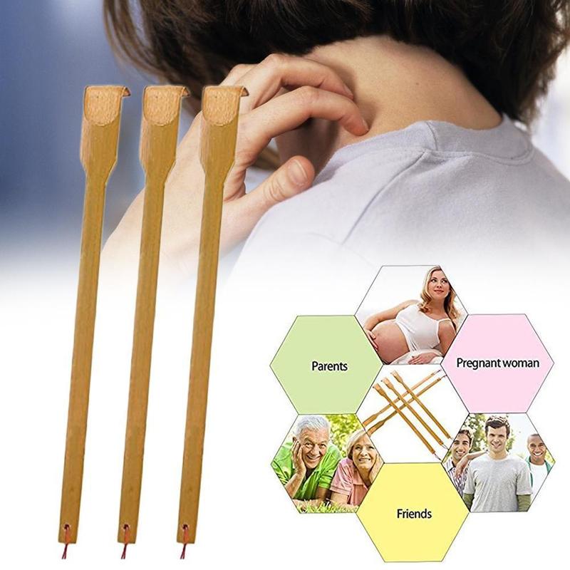 Health Wellness Products - Bamboo Back Scratcher 1/3/5Pc Body Scratching
