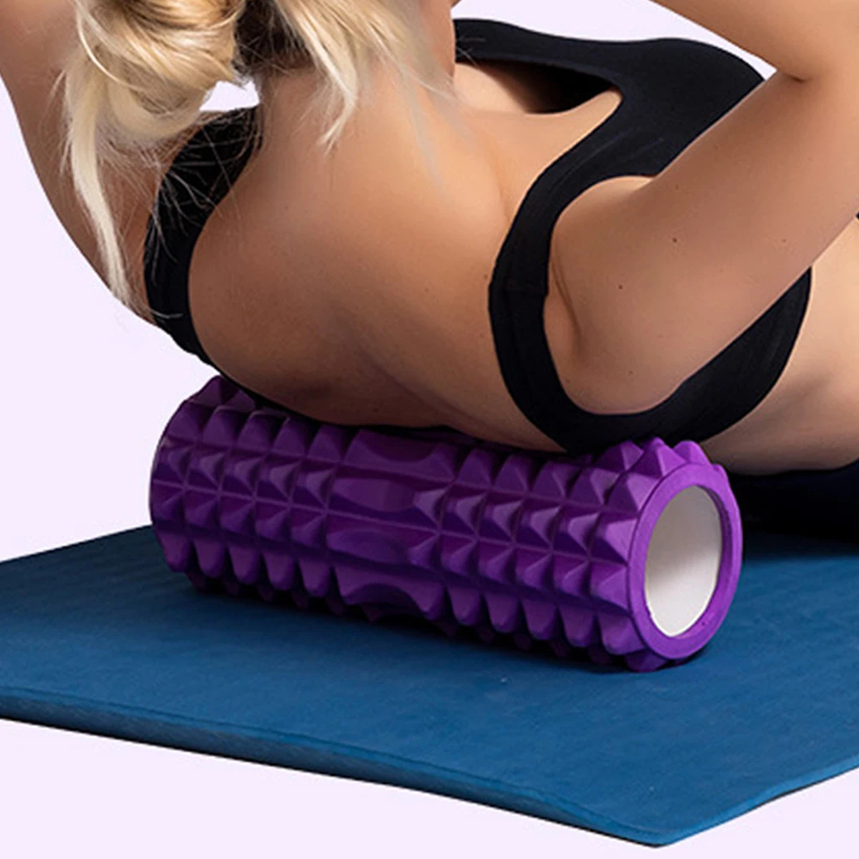 Foam Roller Trigger Point - 30cm Plastic Yoga Column Foam Roller