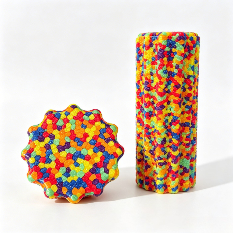 Foam Roller Trigger Point - Colored Yoga Foam Roller Soft Texture