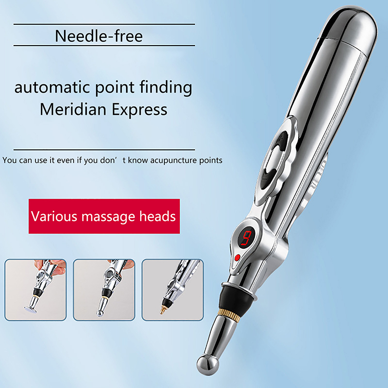 Scalp Massager Electric - Electronic Meridian Energy Pen Body Head