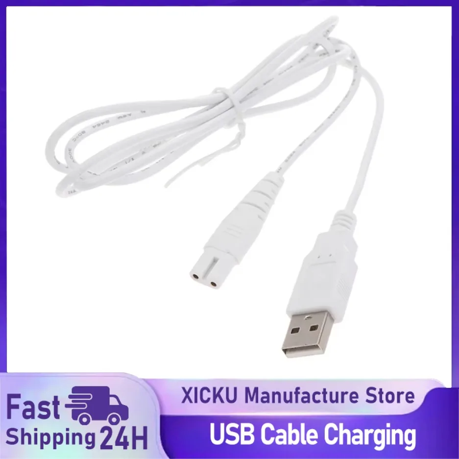 Oral Irrigator Flosser - White USB Cable Charging Line Suit