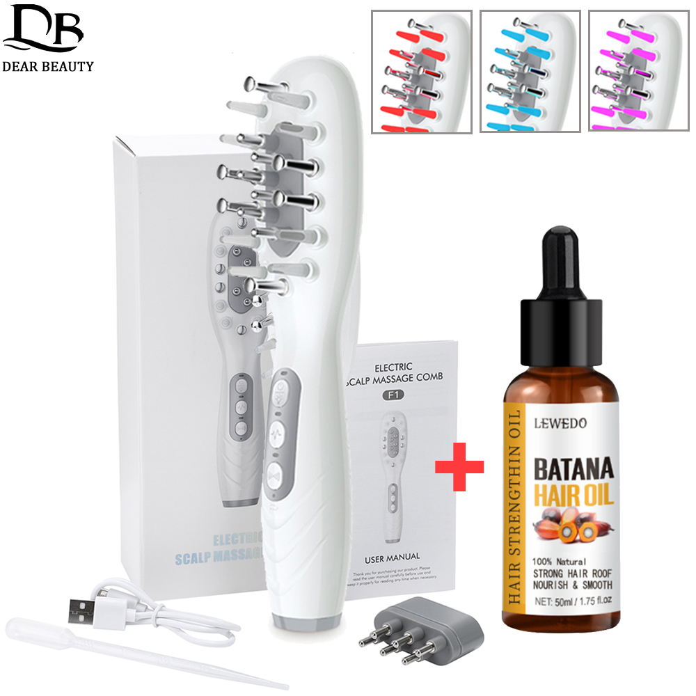 Electric Scalp Massage Comb +  - Scalp Massager Electric avis et prix