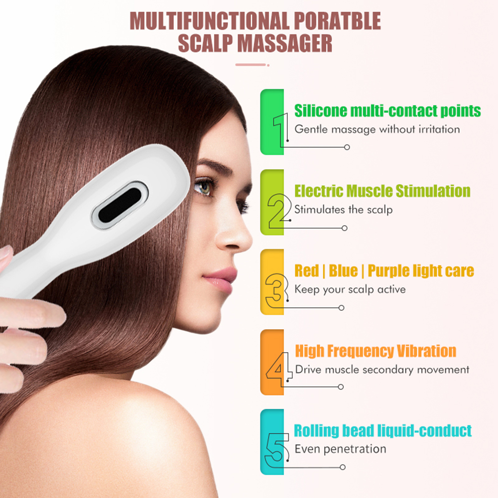 Electric Scalp Massage Comb +  - Scalp Massager Electric avis et prix