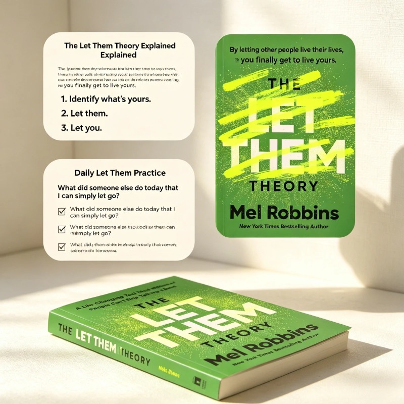 The Let Them Theory By Mel Rob - Health & Wellness Unit avis et prix
