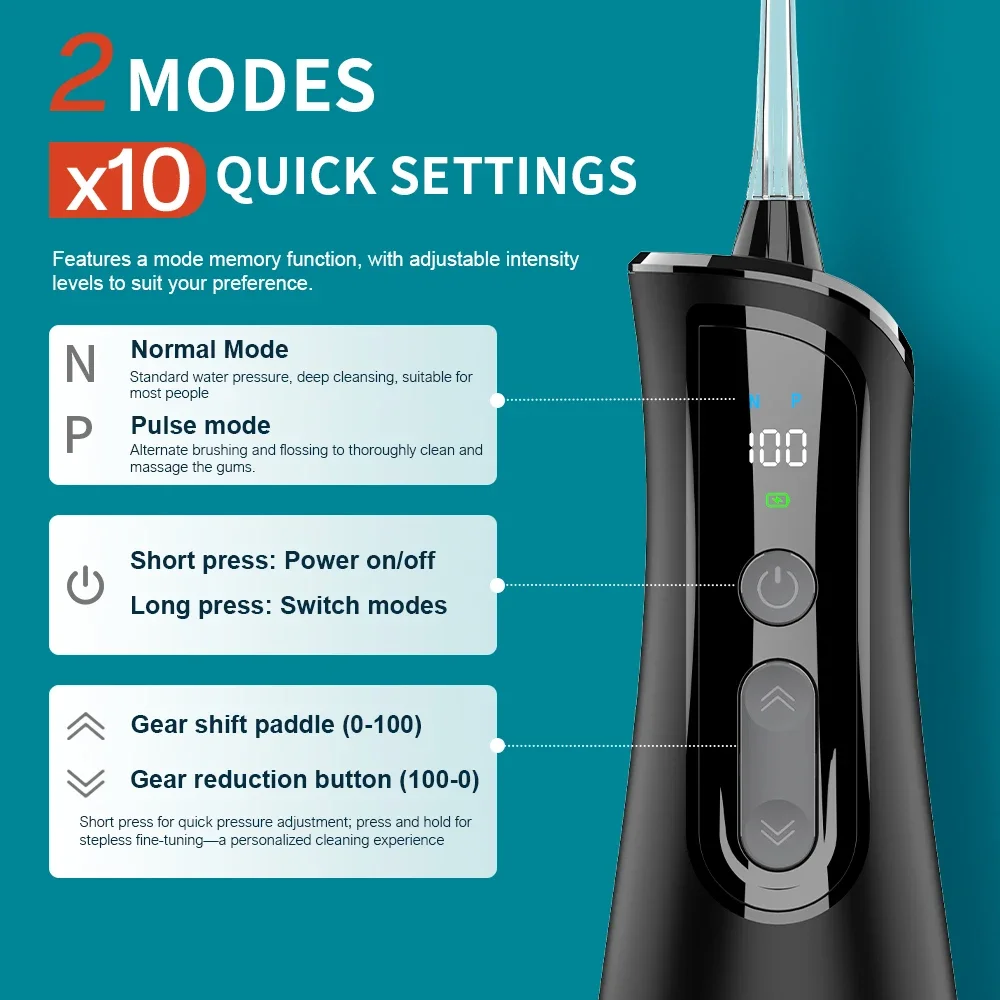 Oral Irrigator Dental Water Je - Oral Irrigator Flosser avis et prix