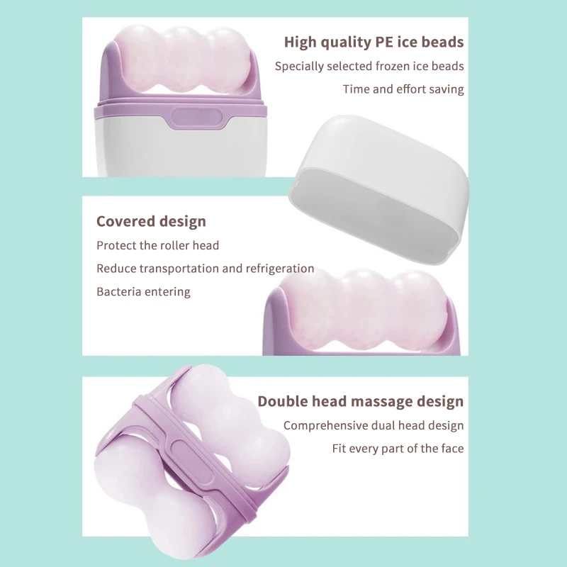 Double Head Ice Roller For Fac - Ice Roller Face Cold avis et prix
