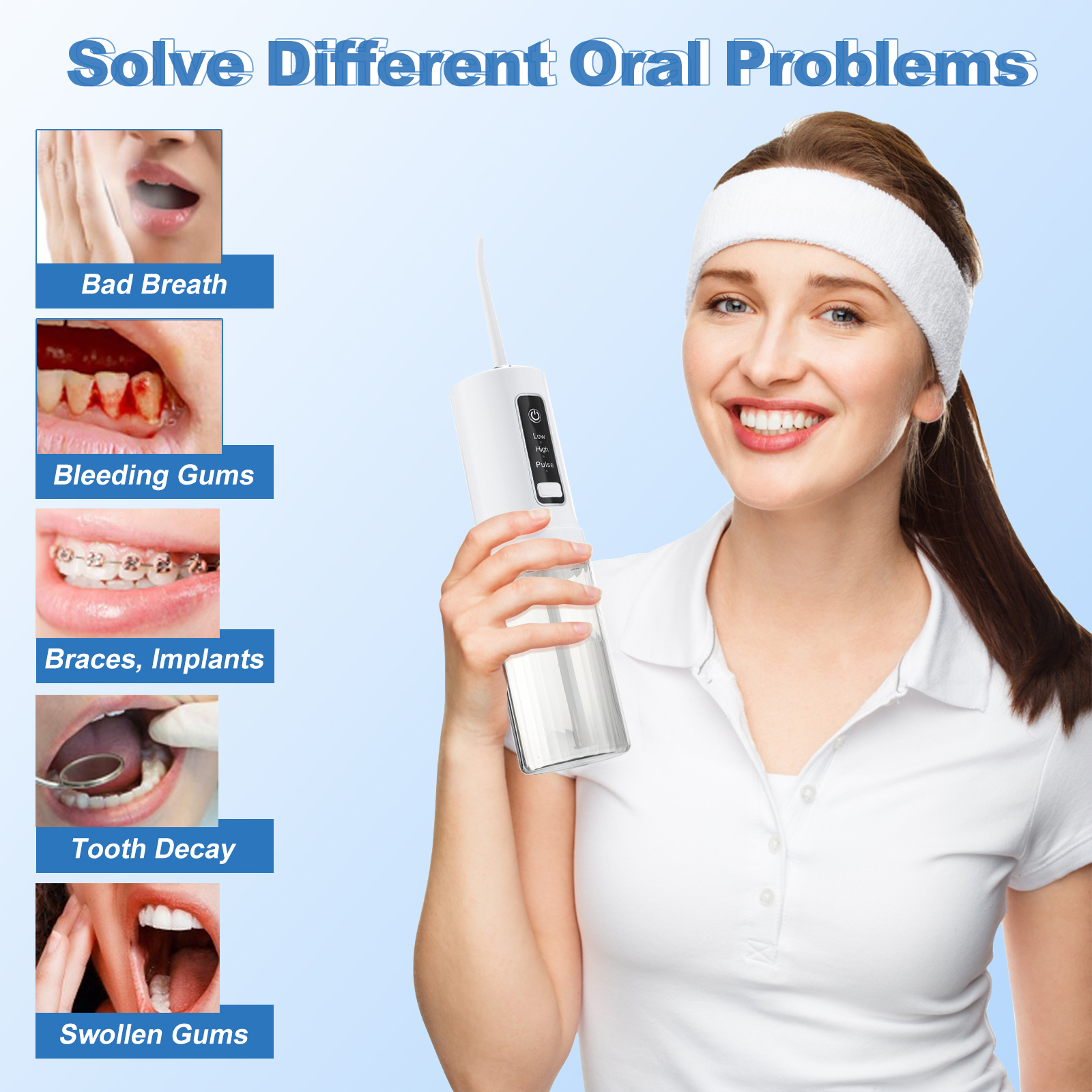 Portable Water Flossers for Te - Oral Irrigator Flosser avis et prix