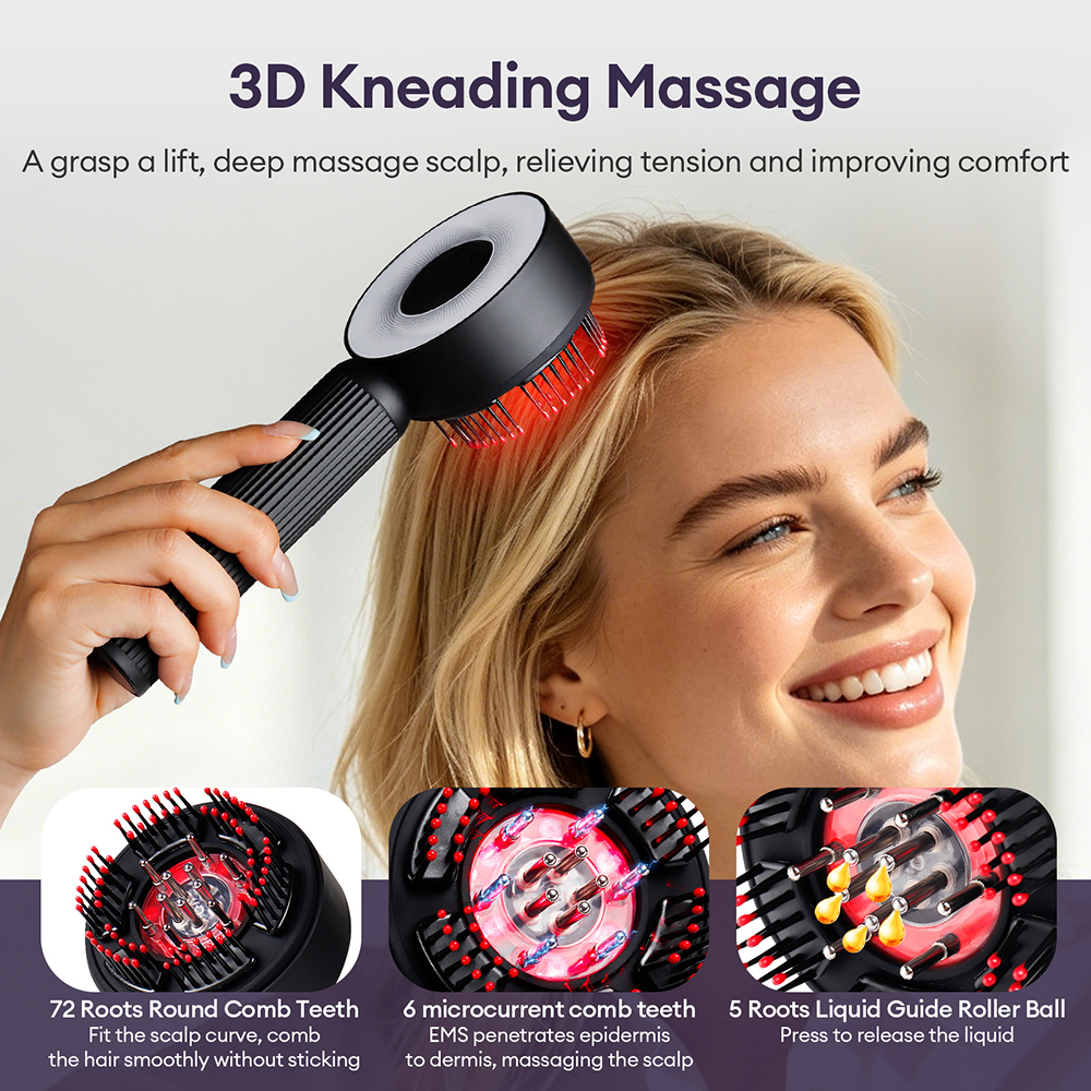 Electric Massage Comb Vibratio - Scalp Massager Electric avis et prix