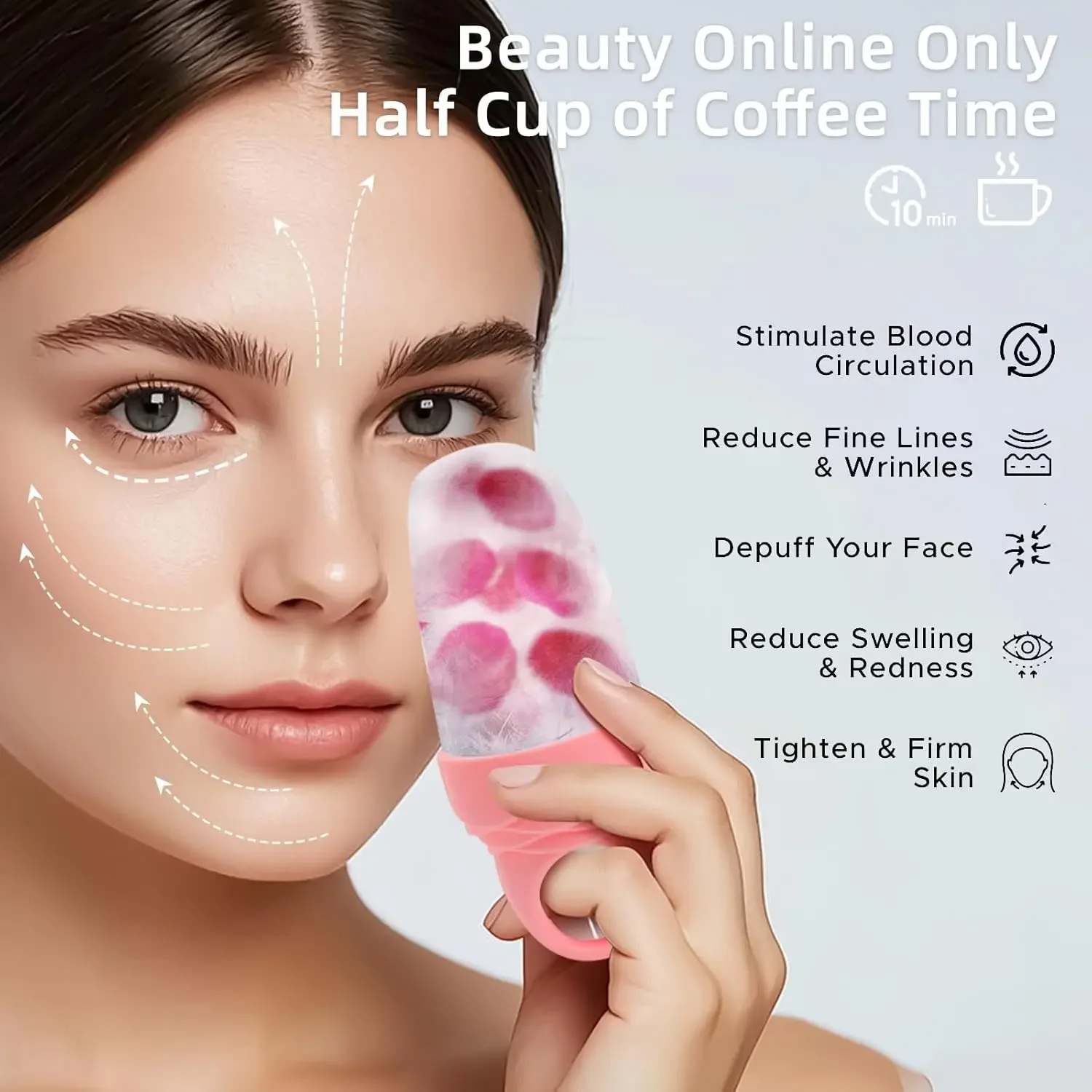 Facial ice roller silicone mol - Ice Roller Face Cold avis et prix