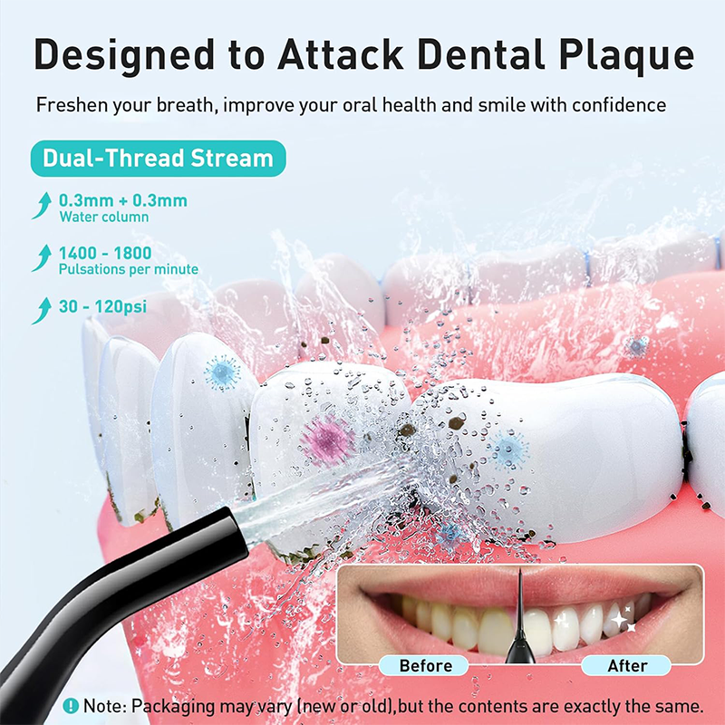 Portable Cordless Turbine Oral - Oral Irrigator Flosser avis et prix