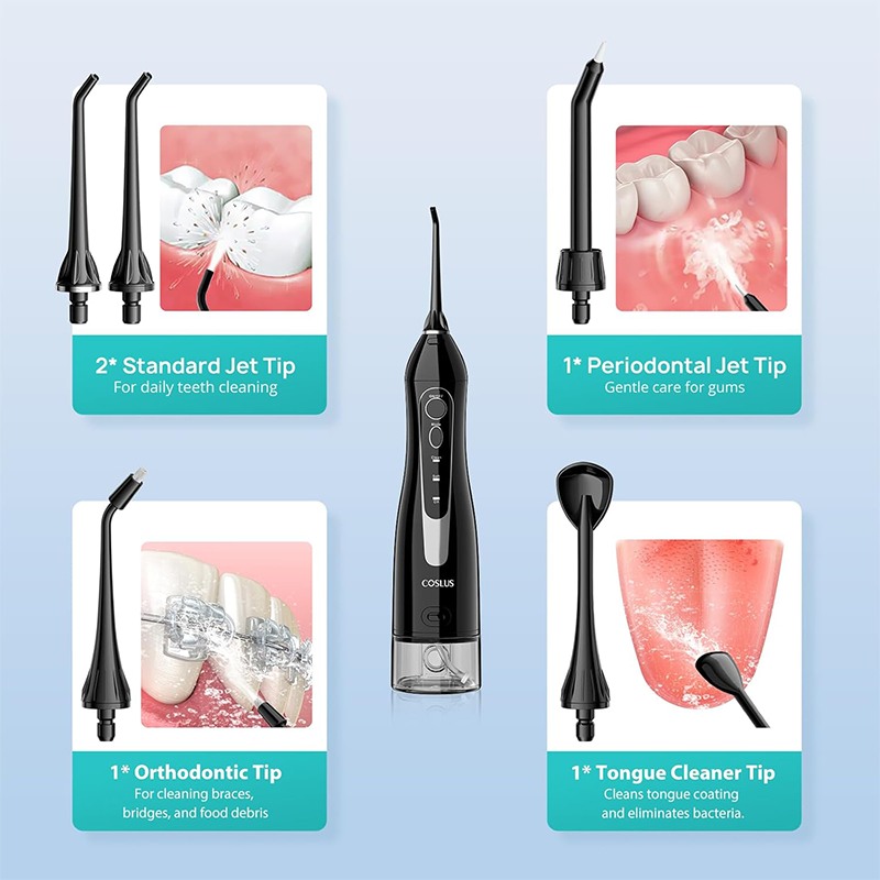 Portable Cordless Turbine Oral - Oral Irrigator Flosser avis et prix