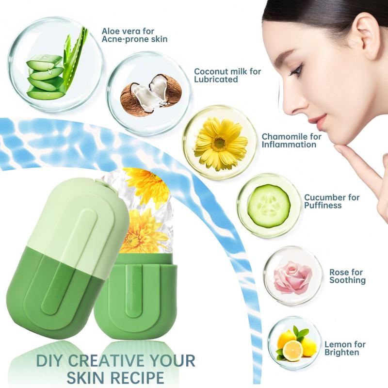 Facial Cold Compress Ice Rolle - Ice Roller Face Cold avis et prix