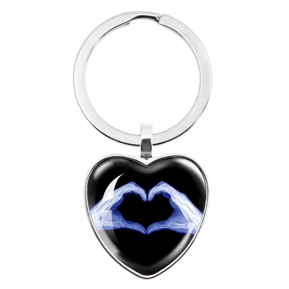X-ray Film Peach Heart Keychai - Xbody Health & Wellness Functional Integrative Medicine Office & Medical Spa Reviews avis et prix