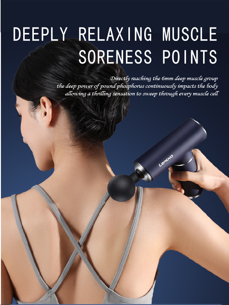 Lenovo 6 Heads Fascia Gun Prof - Scalp Massager Electric avis et prix