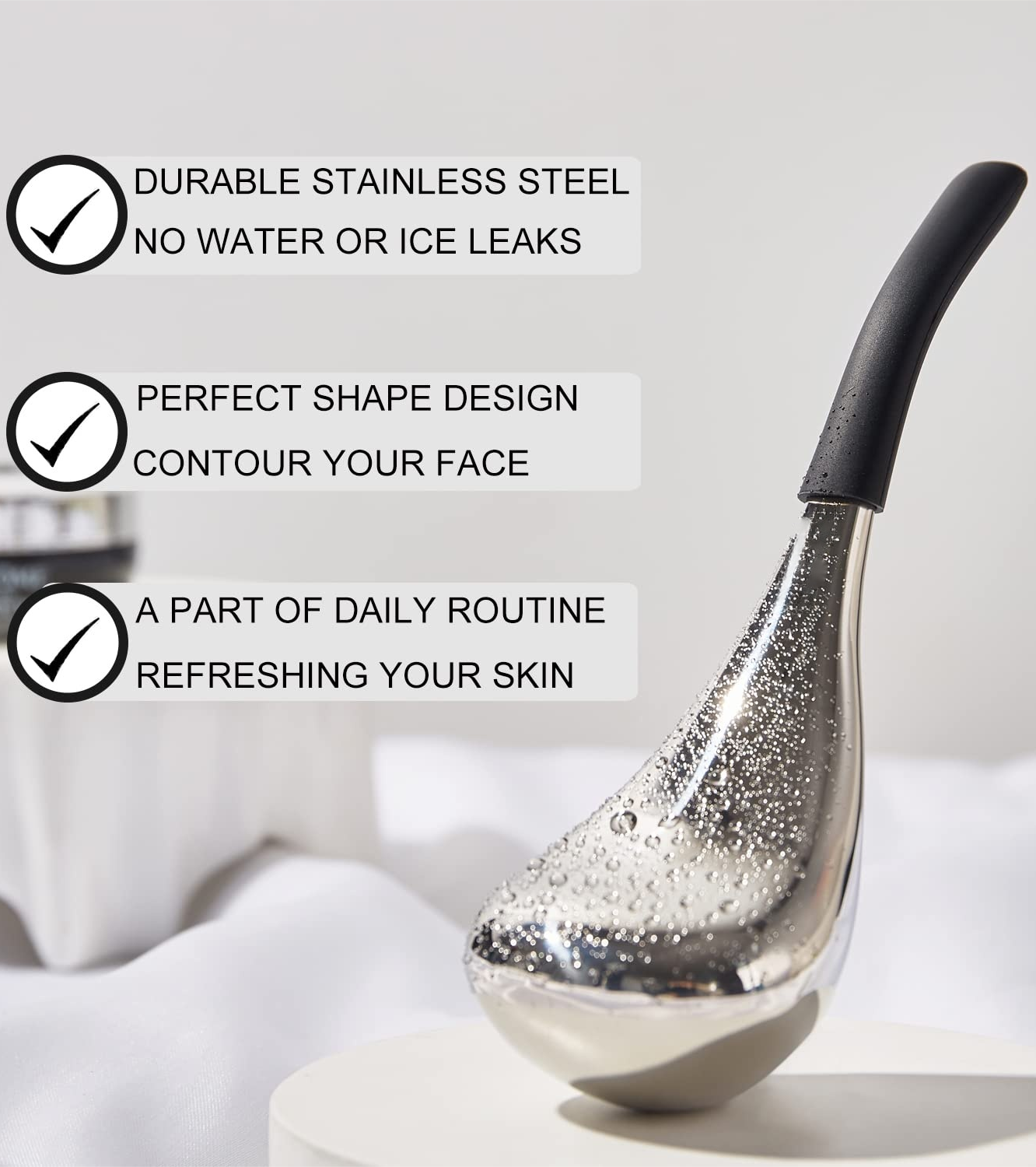 Stainless Steel Ice Globes Fac - Ice Roller Face Cold avis et prix