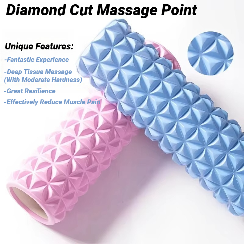 3D Diamond Foam EVA Massage Ro - Foam Roller Trigger Point avis et prix