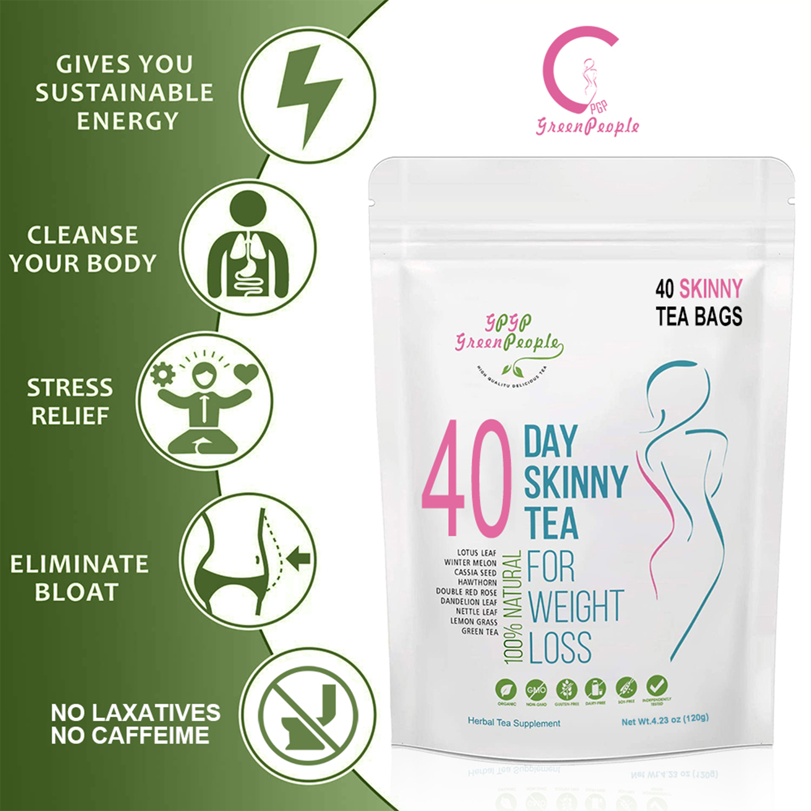 Natural 40 Days Herbal Skinny  - Health Wellness Products avis et prix