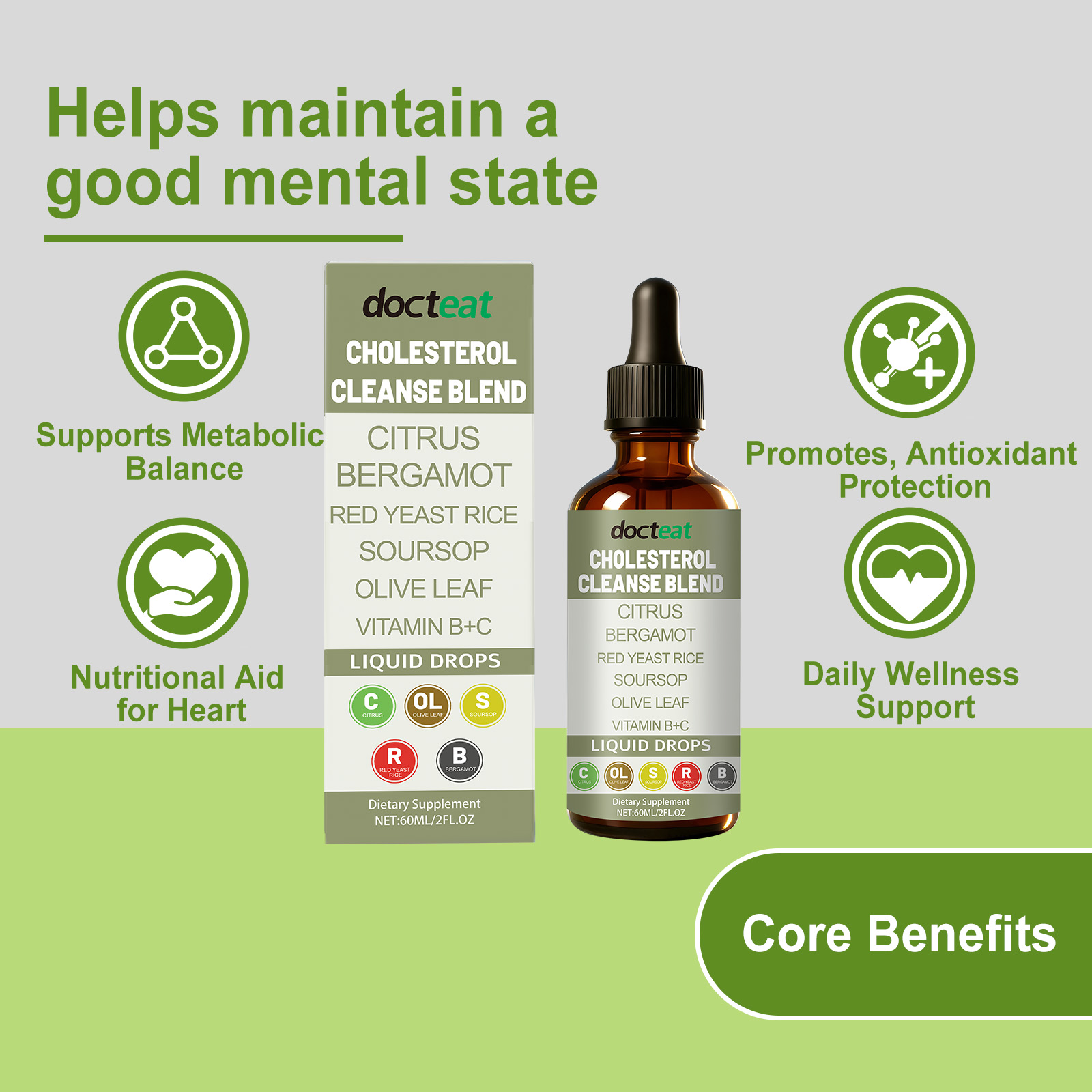 Citrus Bergamot Liquid Drops w - Health Wellness Food avis et prix