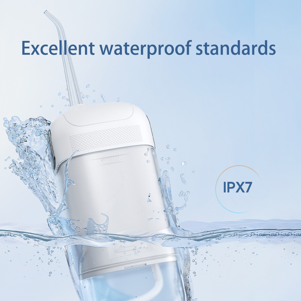 Water Flosser IPX7 Cordless Or - Oral Irrigator Flosser avis et prix