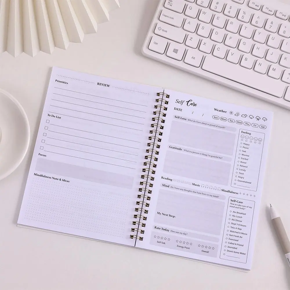 Daily Self-Care Journal, 5-Min - Health Wellness Guide avis et prix