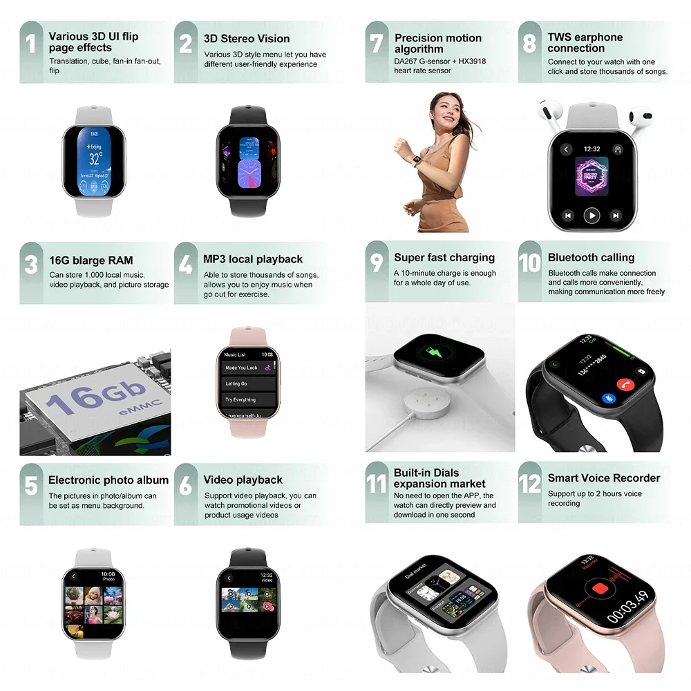 New DT Watch X Mini Smart Watc - Xbody Health & Wellness Functional Integrative Medicine Office & Medical Spa Reviews avis et prix