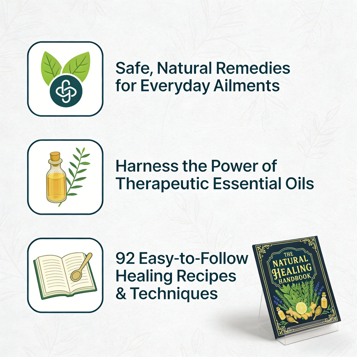 The Natural Healing Handbook:  - Health Wellness Guide avis et prix