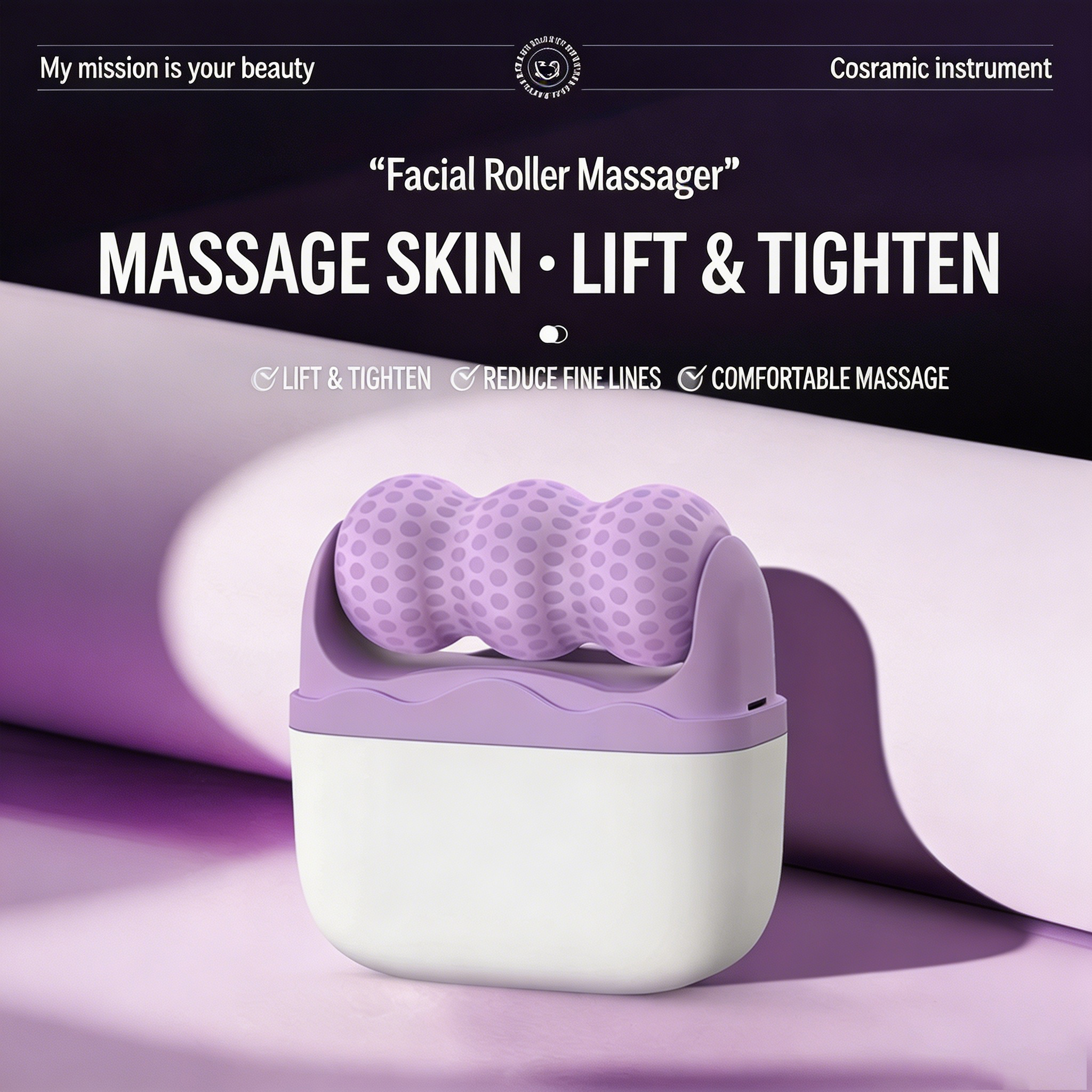 2-in-1 Cold Compress Massager  - Ice Roller Face Cold avis et prix